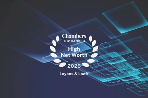 Top ranking in Chambers and Partners High Net Worth Guide 2026 