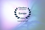 Chambers Europe 2026 confirms top-tier rankings for Loyens & Loeff
